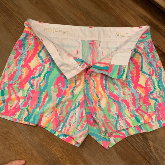 Lilly Pulitzer Pants - Lilly Pulitzer Callahan Shorts Dripping in Jewels
